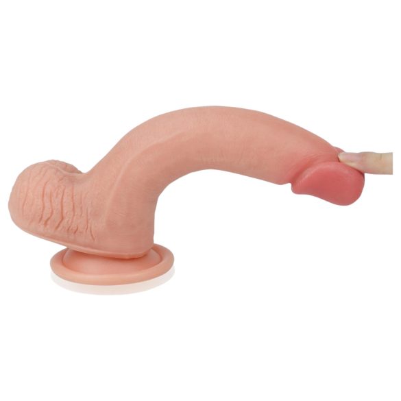 Lovetoy Prirodni penis - dvostruka tekstura 20cm (natur)