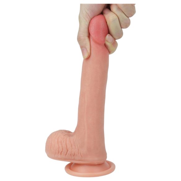 Lovetoy Prirodni penis - dvostruka tekstura 20cm (natur)