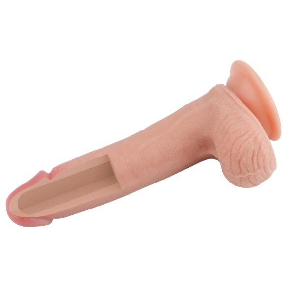 Lovetoy Prirodni penis - dvostruka tekstura 20cm (natur)