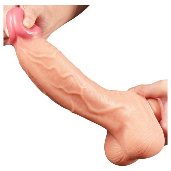 Lovetoy Prirodni Penis - dvostruko realan dildо - 25cm (prirodan)