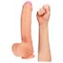 Lovetoy Pravi Osećaj - Dvostruki Dildo 28cm (prirodno)