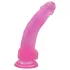 Lovetoy Jelly Studs - dildо sa vakum bazom - 20cm (ružičasti)