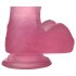Lovetoy Jelly Studs - Dildo s vakuumskom bazom - 15cm (roze)