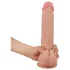 Lovetoy Sliding-Skin - dvoslojni dildo - 23cm (naturalan)