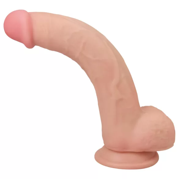 Lovetoy Sliding-Skin - dvoslojni dildo - 23cm (naturalan)