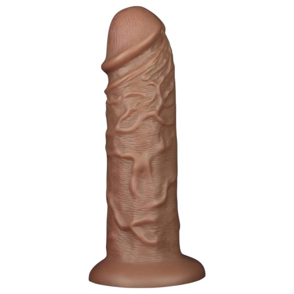 Lovetoy Chubby - realistično dildo sa vakumom - 25cm (natur)