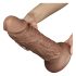 Lovetoy Chubby - realistično dildo sa vakumom - 25cm (natur)