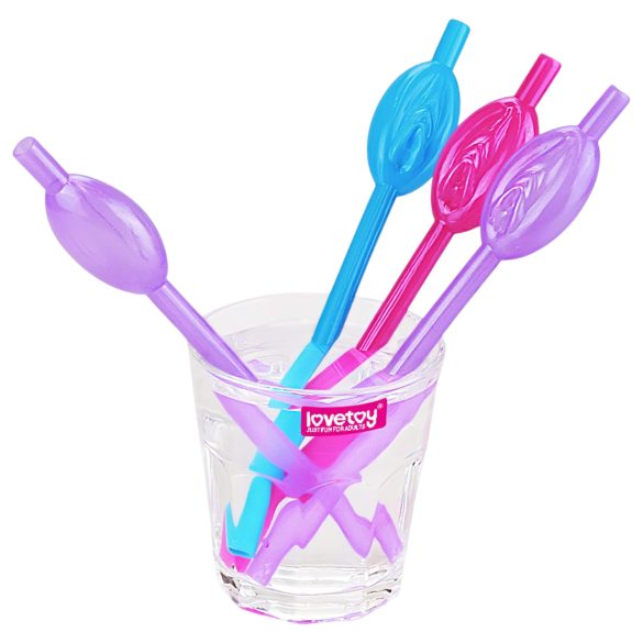 Lovetoy - slamčice sa vaginom (pink-plava-ljubičasta)