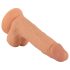 Gospodin Sirovi - usisni realist. dildo - 19cm (natur)