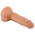 Gospodin Sirovi - usisni realist. dildo - 19cm (natur)
