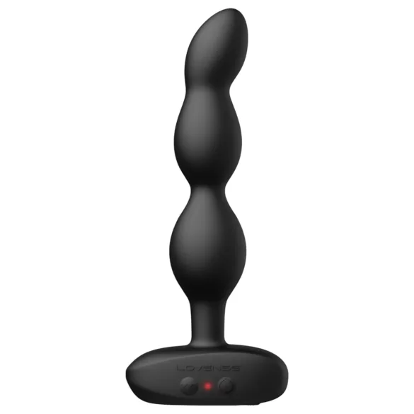 Lovense Ridge - analni vibrator sa perlama na daljinsko upravljanje putem aplikacije (crni)