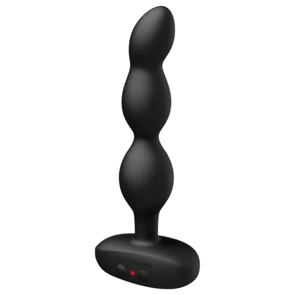 Lovense Ridge - analni vibrator sa perlama na daljinsko upravljanje putem aplikacije (crni)