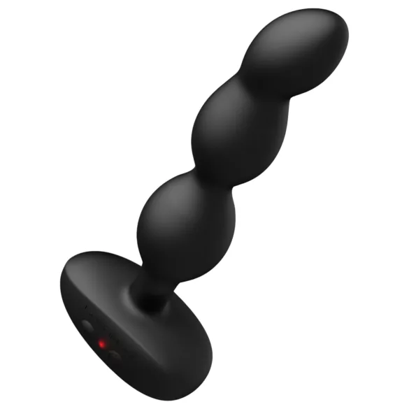 Lovense Ridge - analni vibrator sa perlama na daljinsko upravljanje putem aplikacije (crni)
