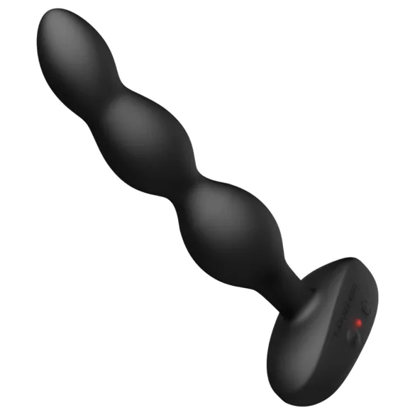 Lovense Ridge - analni vibrator sa perlama na daljinsko upravljanje putem aplikacije (crni)