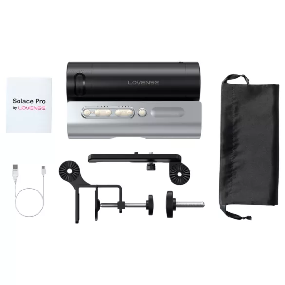 LOVENSE Solace Pro - pametan masturbator koji se pomera gore-dole (crni)