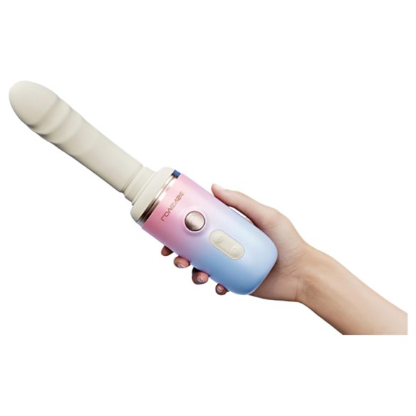 LOVENSE Spinel - 3u1 gurajući vibrator (bela)