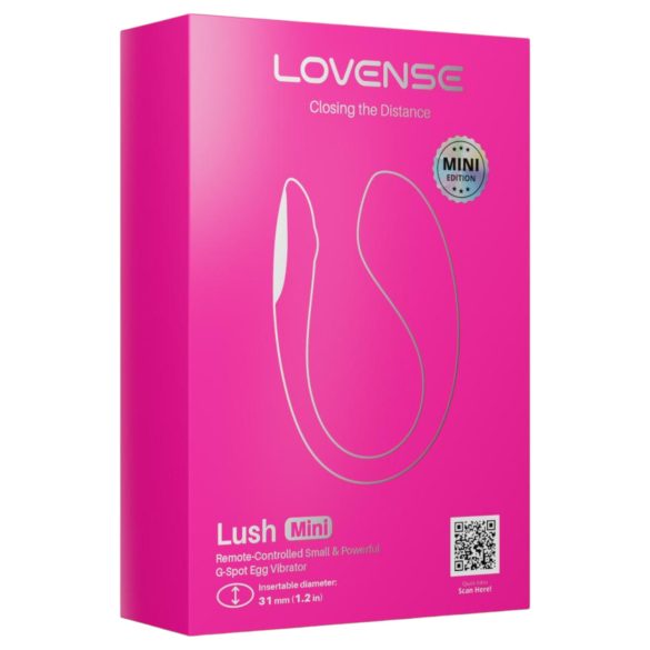 Lovense Lush Mini - pametno vibro jaje (roze)