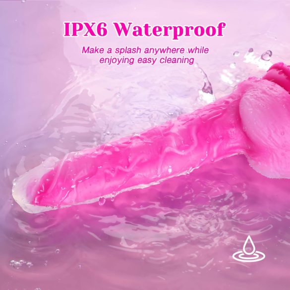 Tracy's Dog Jelivoy-Mid - realistični vibrator - 20cm (pink)