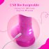 Tracy's Dog Jelivoy-Mid - realistični vibrator - 20cm (pink)