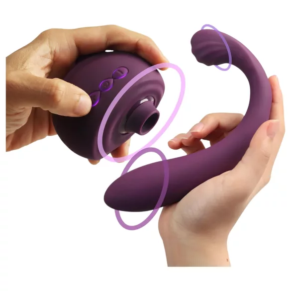 Tracy's Dog OG 3 - Klitorisni G-tačka vibrator (ljubičasti)