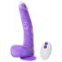 Tracy's Dog Jelivoy - Realistični Vibrator - 22cm (ljubičasti)