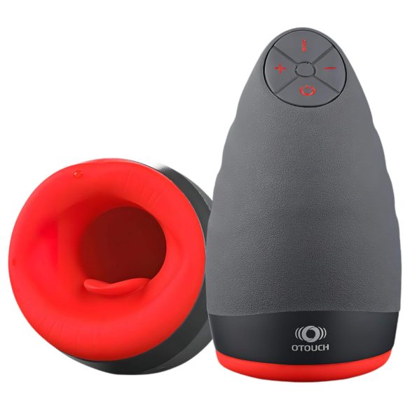 OTOUCH Chiven 2 - punjivi vibrator za usne (crna)