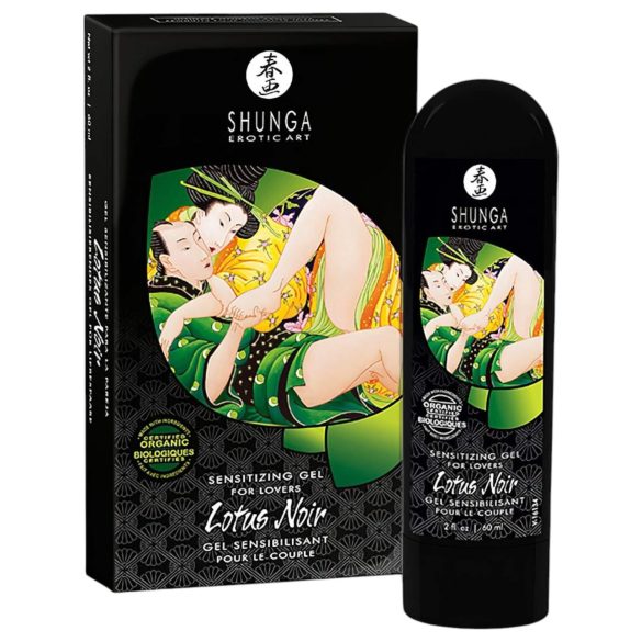 Shunga Lotus Noir - unisex stimulativni gel (60ml)