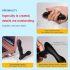 Leopard: Dvostruki motor, prostatski vibrator (crna)