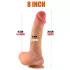 FeelSkin - ултра реалистични дилдо са тестисима - натурални (21 cm)