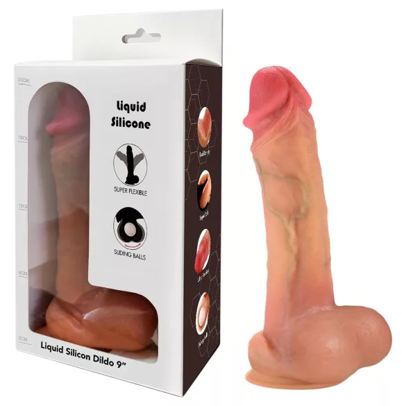 FeelSkin - ultra realističan dildo (naturalan, 21 cm)