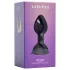 LOVISS Flower - daljinski upravljani analni vibrator (ljubičasti)