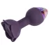 LOVISS Flower - daljinski upravljani analni vibrator (ljubičasti)