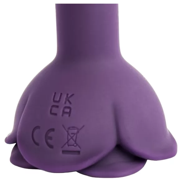 LOVISS Flower - daljinski upravljani analni vibrator (ljubičasti)