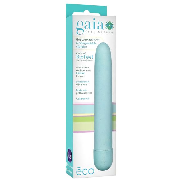 Gaia Eco L - ekološki vibrator (plavi) - veliki