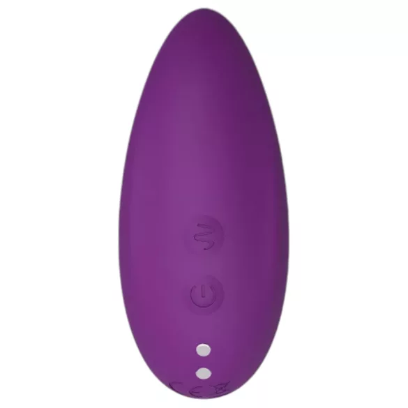 Vibeconnect - punjenje vodootporni klitoralni stimulator (ljubičasti)