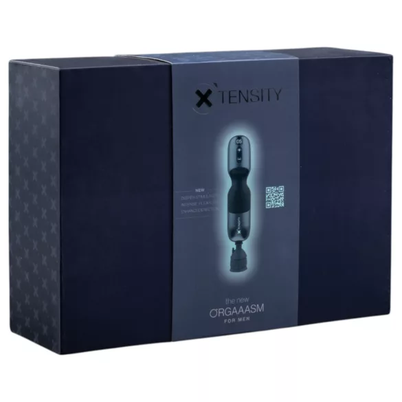 Xtensity 1 - vakuumski, pulsirajući masturbator (crni)