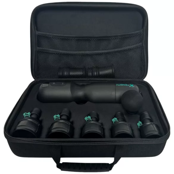 Xtensity 1 - vakuumski, pulsirajući masturbator (crni)