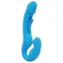 Honey Play Box Harmony Duo - pametni strap-on vibrator s jezikom (plavo)