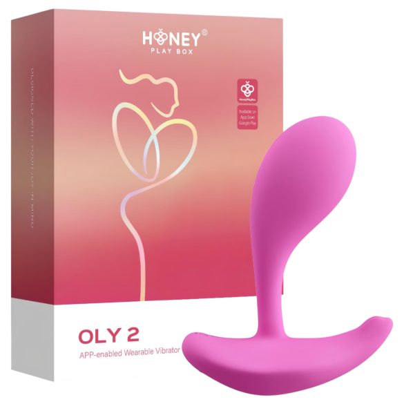 Honey Play Box Oly 2 - pametni G-tačka i klitoralni stimulator (roze)