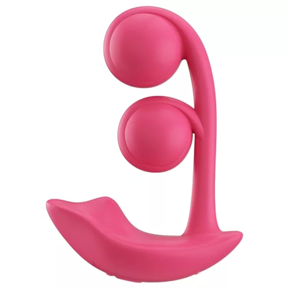 Honey Play Box Melody - pametni, biserni 2u1 vibrator (crveni)
