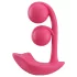 Honey Play Box Melody - pametni, biserni 2u1 vibrator (crveni)