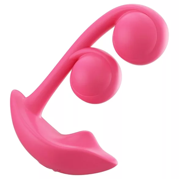 Honey Play Box Melody - pametni, biserni 2u1 vibrator (crveni)