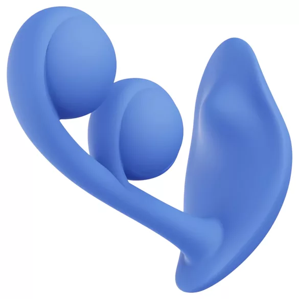 Honey Play Box Melody - pametan, biserni 2u1 vibrator (plavi)