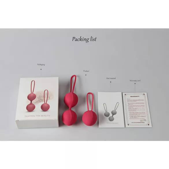 Cotoxo Cherry - Set japanskih kuglica (crvene)