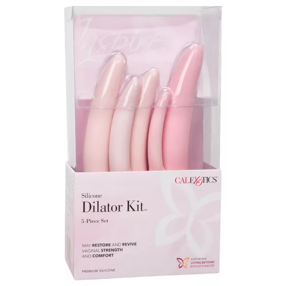 CalExotics Inspire - Set za vežbanje vaginalnih mišića (roze)
