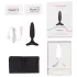 LOVENSE Hush 2 XS - mali punjivi analni vibrator (25 mm) - crni