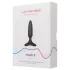 LOVENSE Hush 2 XS - mali punjivi analni vibrator (25 mm) - crni