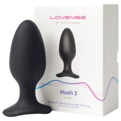   LOVENSE Hush 2 L - punjivi mali analni vibrator (57mm) - crni