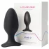LOVENSE Hush 2 L - punjivi mali analni vibrator (57mm) - crni