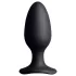 LOVENSE Hush 2 L - punjivi mali analni vibrator (57mm) - crni